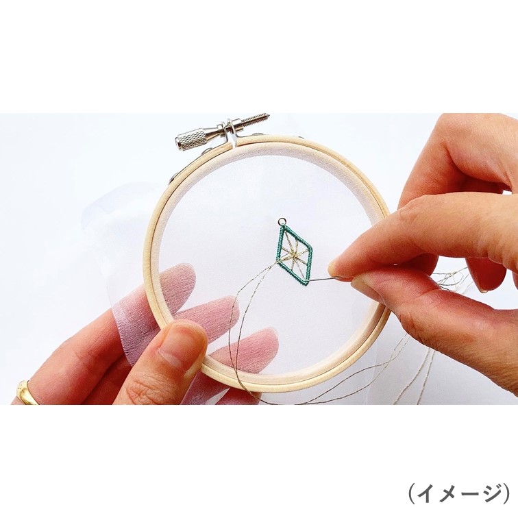 ハンズ梅田店 【梅田店】≪刺繍作家kana≫オーガンジー刺繍アクセサリーをつくろう (6/9(日)) - HANDS DO - ハンズ