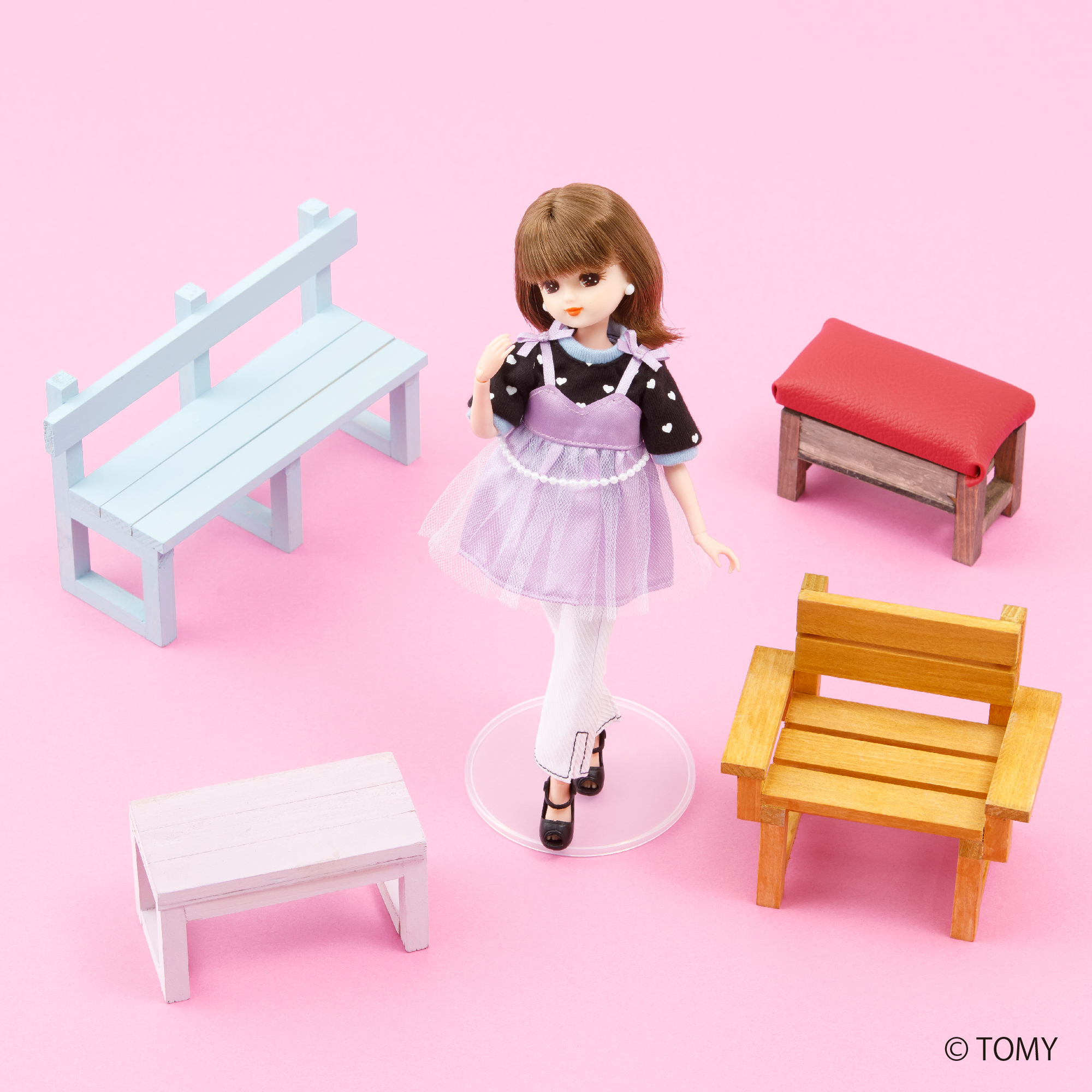 ハンズ新宿店 【新宿店】DIYで楽しむリカちゃんミニチュア家具シリーズ