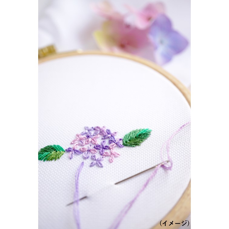 ハンズ新宿店 【新宿店】≪刺繍作家kana≫グラデーション糸で刺繍する