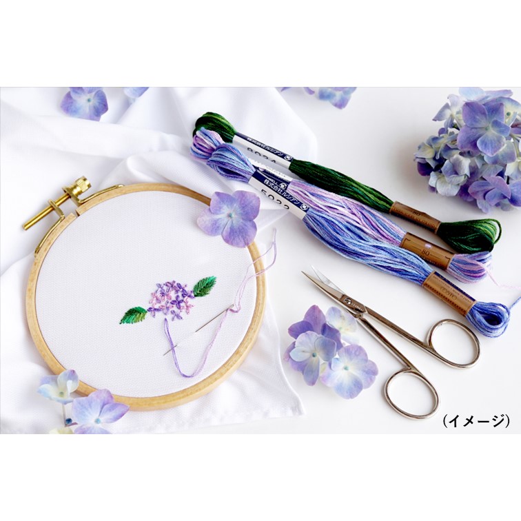 ハンズ新宿店 【新宿店】≪刺繍作家kana≫グラデーション糸で刺繍する