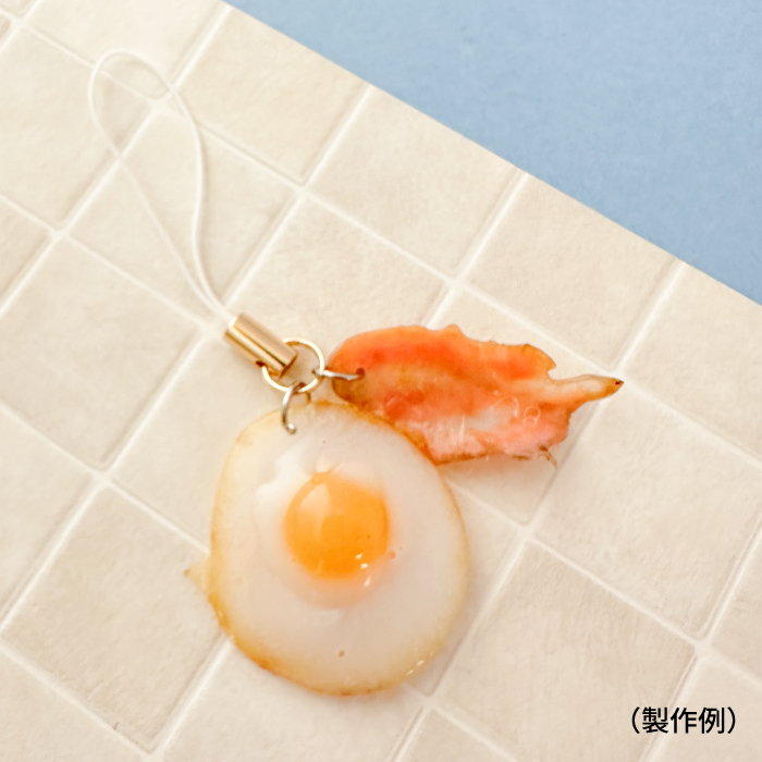 ハンズ博多店 【博多店】レジンでつくる目玉焼きストラップ ベーコン