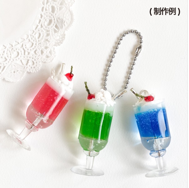 ハンズ新宿店 【新宿店】レジンでつくるミニチュアクリームソーダ