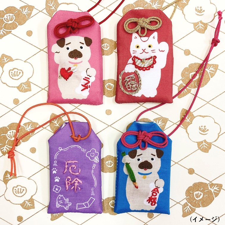 ハンズ新宿店 【新宿店】≪刺繍作家kana≫招き猫のお守り袋刺繍ワーク